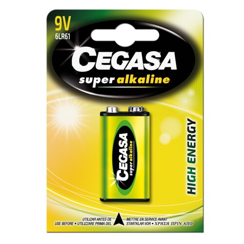 CEGASA Pila superalcalina 6LR61