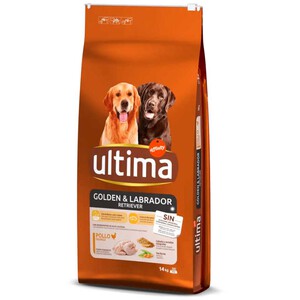 ULTIMA Comida para Labrador-Golden Retriever 14kg