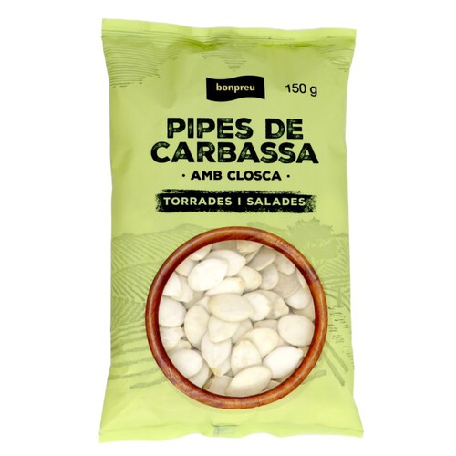 BONPREU Pipes de carbassa torrades i salades