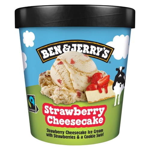 BEN&JERRY'S Gelat strawberry cheesecake