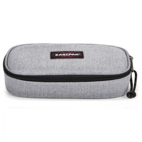 EASTPAK Portallapis ovalat de color gris