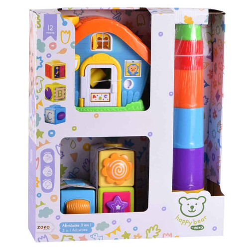 HAPPY BEAR Set activitats 3 en 1