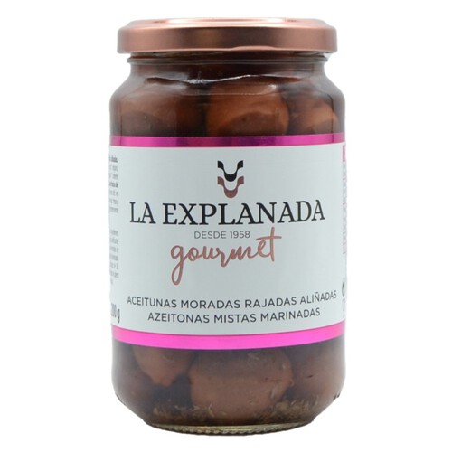 LA EXPLANADA Olives morades rajades Gourmet