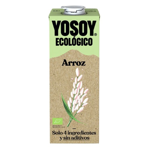 YOSOY Beguda d'arròs ecològica en cartró