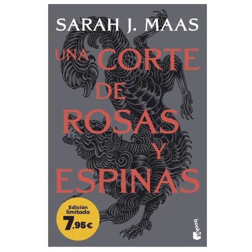 ED. BOOKET Llibre Una corte de rosas y espinas