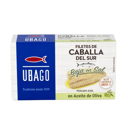 UBAGO Filets de cavalla baix en sal