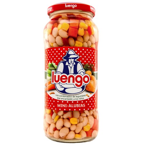 LUENGO Mongetes mini amb verdures