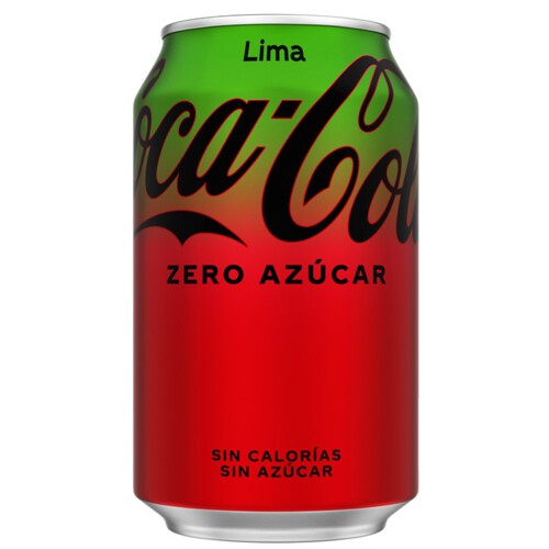 COCA-COLA Refresc de cola Zero llima en llauna