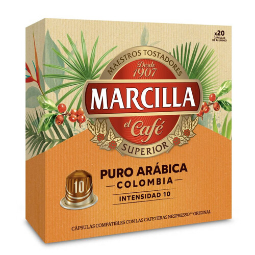 MARCILLA Càpsules de cafè Colombia