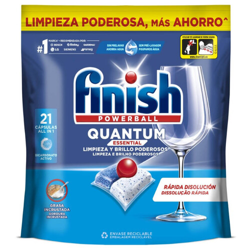 FINISH QUANTUM Rentavaixelles all in 1