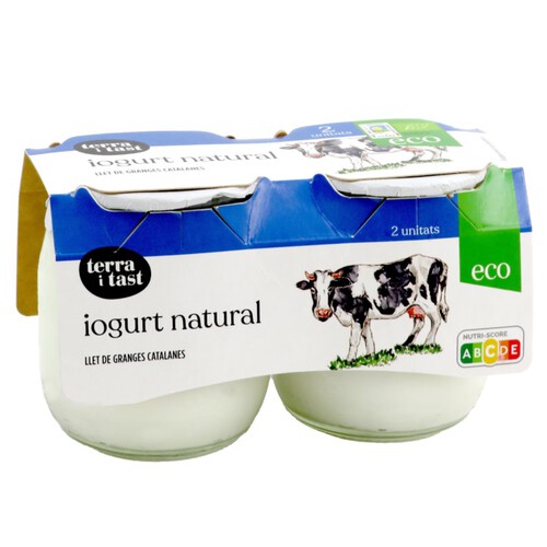 TERRA I TAST Iogurt natural ecològic