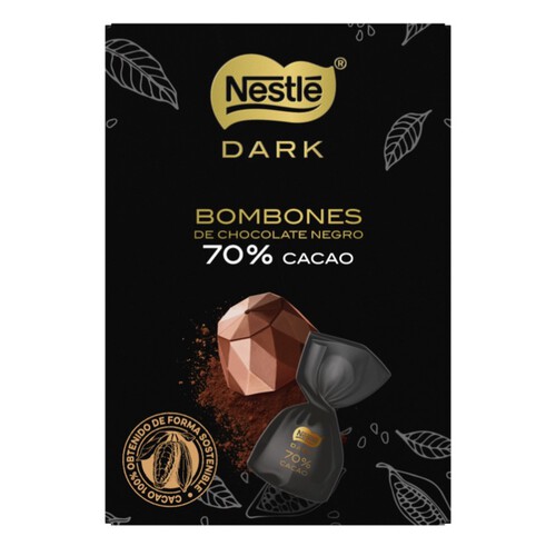 NESTLÉ Bombons de xocolata negra 70% cacau