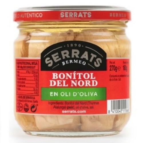 SERRATS Bonítol amb oli d'oliva