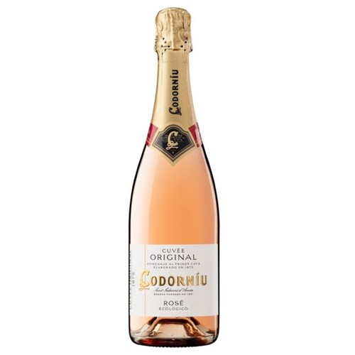 CODORNIU Cava brut rosat ecològic Cuvée