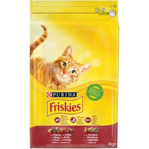 FRISKIES Menjar de bou per a gat adult