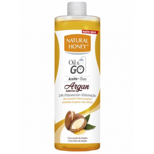 NATURAL HONEY Oli hidratant d'Argan Oil & Go