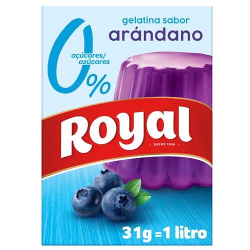 ROYAL Gelatina sabor nabius 0% sucres