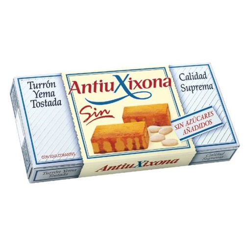 ANTIU XIXONA Torró de crema cremada sense sucres afegits