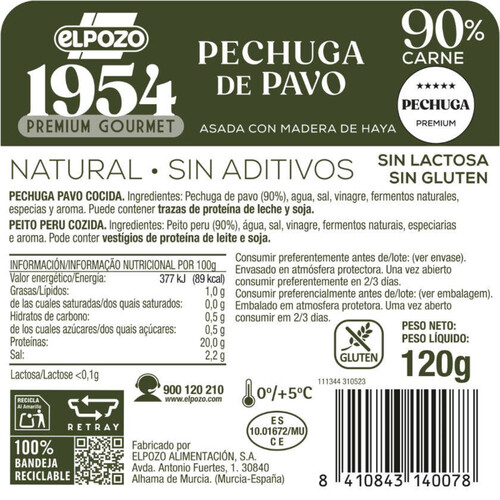 EL POZO Pit d'indiot natural sense additius