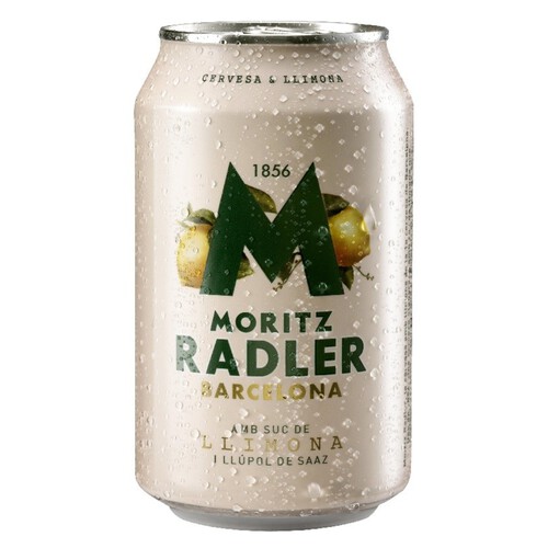 MORITZ Cervesa Radler en llauna