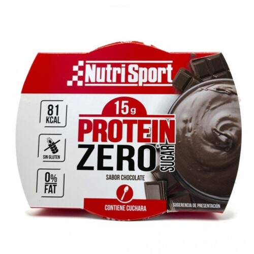 NUTRISPORT Pudding de proteïna de xocolata zero