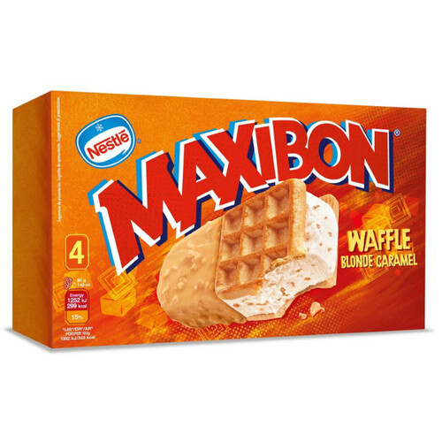 MAXIBON Gelat Waffle Blone Caramel