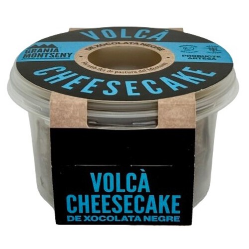 GRANJA DEL MONTSENY Volcà cheesecake de xocolata negra Km0