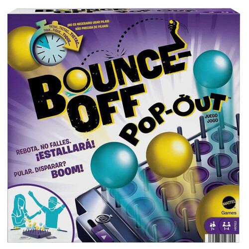 MATTEL Joc de taula Bounce Off Pop-Out!