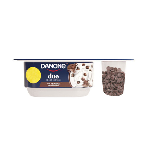 DANONE Iogurt cremós amb perles de xocolata