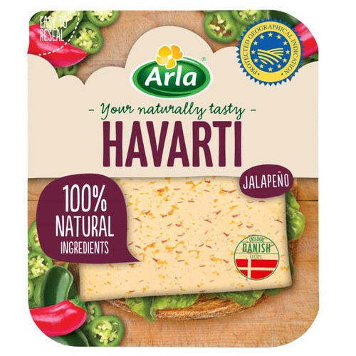 ARLA Formatge Havarti amb jalapeño