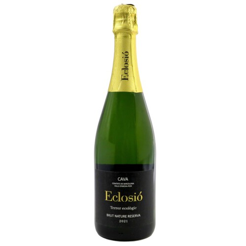 ECLOSIÓ Cava brut nature reserva ecològic