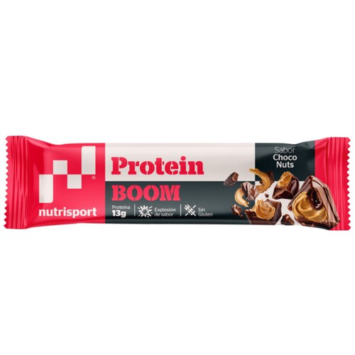 NUTRISPORT Barreta proteica Boom de xocolata i cacauet