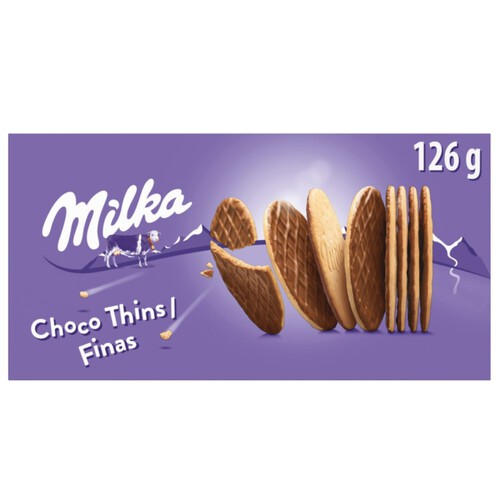 MILKA Galetes fines de xocolata amb llet