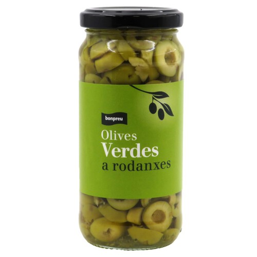 BONPREU Olives verdes a rodanxes