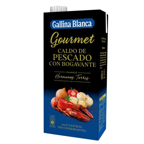 GALLINA BLANCA Brou de peix amb llamàntol Gourmet