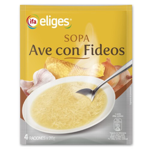 IFA Sopa d'au amb fideus