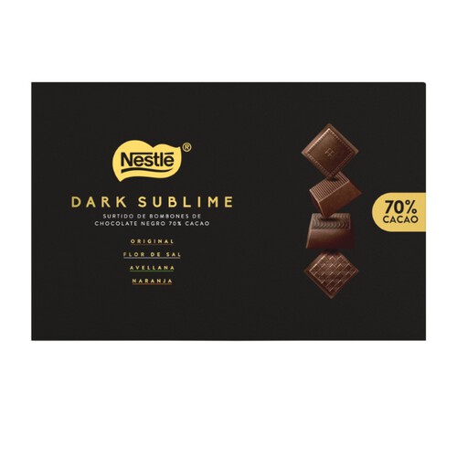 NESTLÉ Bombons de xocolata negra assortits Dark Sublime