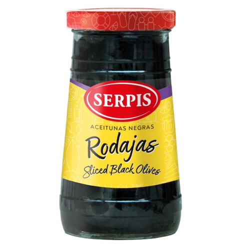 SERPIS Olives negres tallades