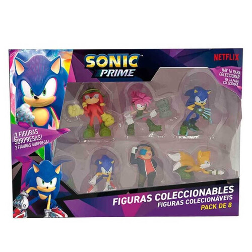 NETFLIX Pack 8 figures Sonic