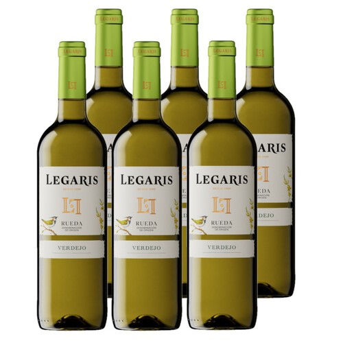 LEGARIS Caixa de vi blanc DO Rueda