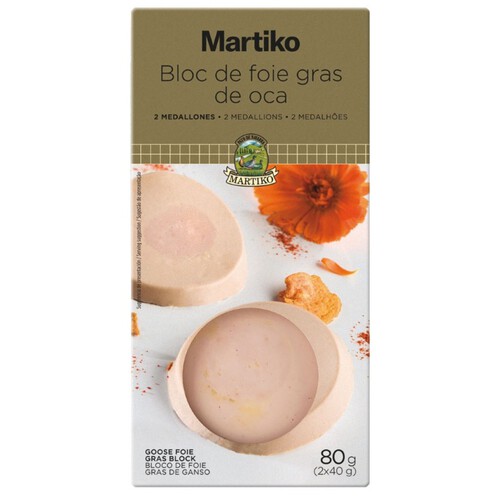 MARTIKO Bloc de foie gras d'oca