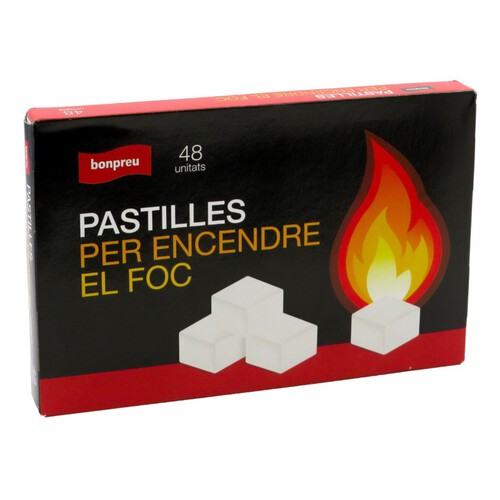 BONPREU Pastilles per encendre el foc