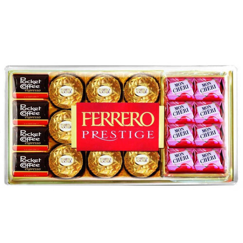 FERRERO ROCHER Assortit de bombons de xocolata Prestige