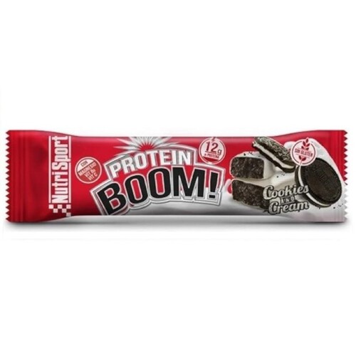 NUTRISPORT Barreta proteica Boom cookies cream