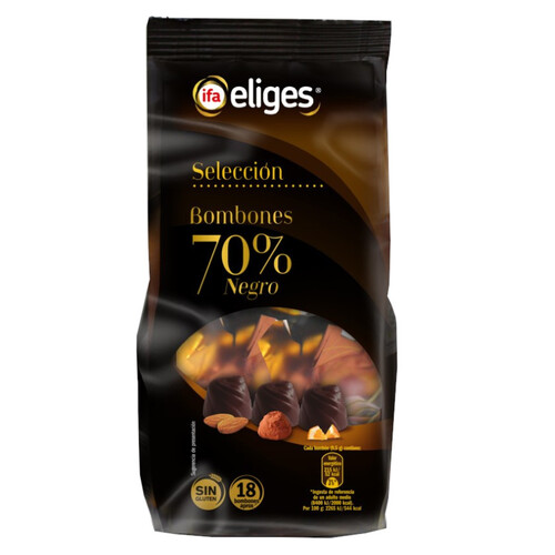 IFA Bombons de xocolata negra assortits