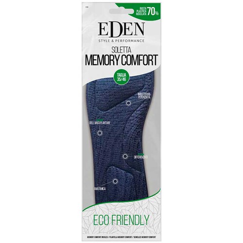 EDEN Plantilles memory confort talla 35-46