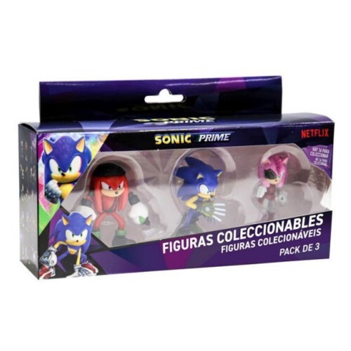 NETFLIX Pack 3 figures de Sonic Prime