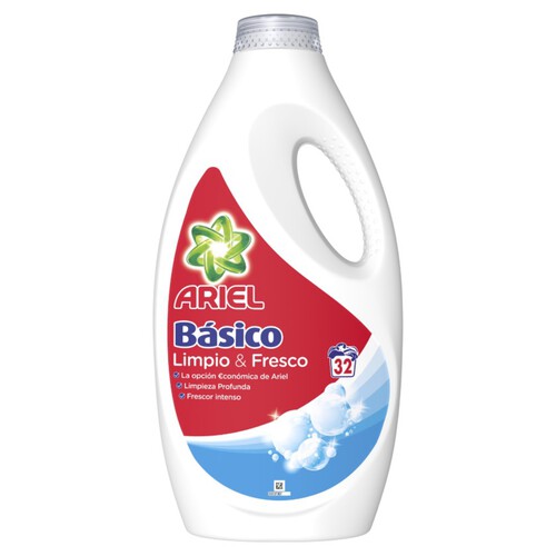 ARIEL Detergent líquid bàsic de 32 dosis