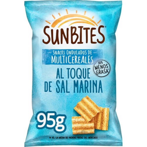 SUNBITES Snack de multicereals amb sal marina