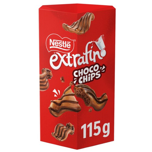 NESTLÉ EXTRAFINO Snack de xocolata i cereals cruixents Chocochips